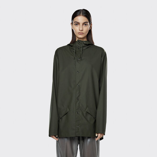 Jacket, green, Rains
