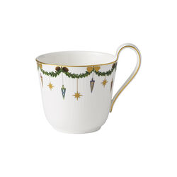 Star Fluted Christmas kopp med högt handtag Star Fluted Christmas kopp med högt handtag, Royal Copenhagen