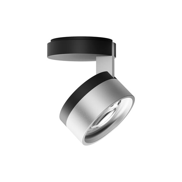 BLADE C1 SLIM taklampa, matt black/satin silver, LIGHT-POINT