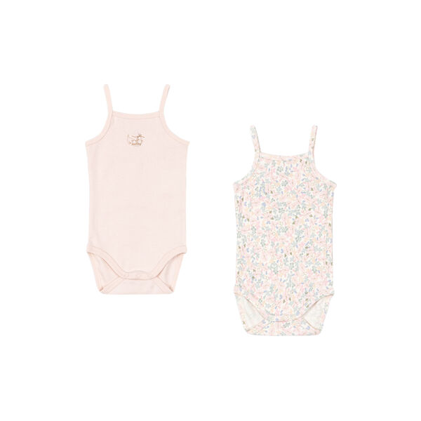 Fio 2 Pack Strap Body, prato fiori aop/creole pink, Konges Sl&oslash;jd