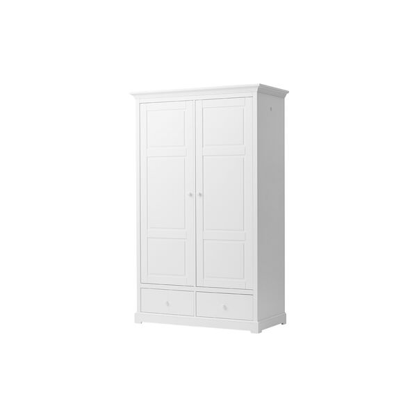 Seaside Wardrobe with 2 Doors, Oliver Furniture