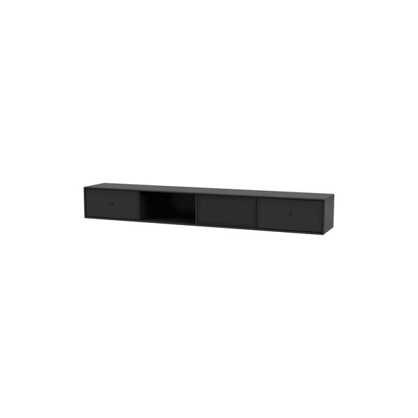 OCTAVE VII TV-b&auml;nk, 05 black, Montana Furniture