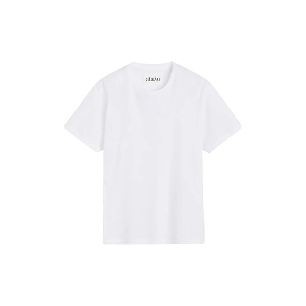 Classic Circular Tee I, white, Aiayu