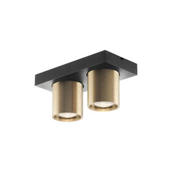 FOCUS MINI 2 Ceiling Spotlight, brass FOCUS MINI 2 Ceiling Spotlight, brass, LIGHT-POINT