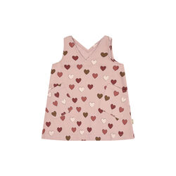 HCKaroline Old Hearts Everyday Dress, adobe rose HCKaroline Old Hearts Everyday Dress, adobe rose, Hust & Claire
