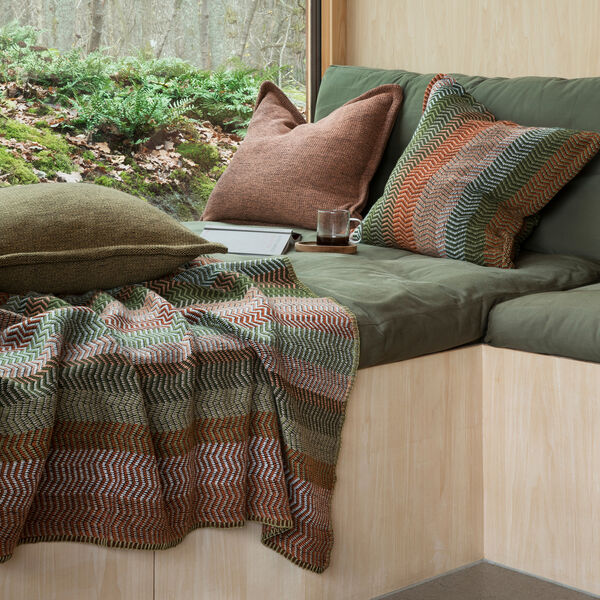 FRI Cushion, harvest, Røros Tweed