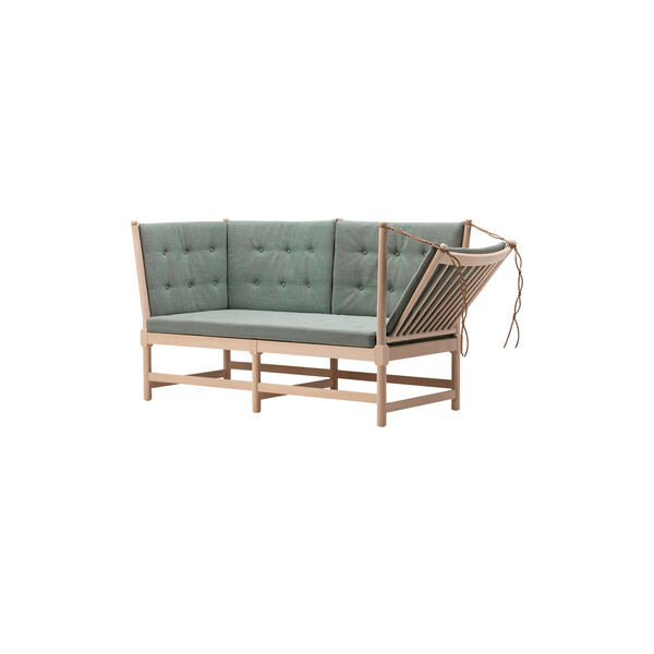 The Spoke-Back Sofa, Steelcut Quartet 944/soap treated beech, Fredericia Furniture