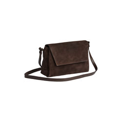 JulesMBG Crossbody Bag Suede, dark brown, Markberg