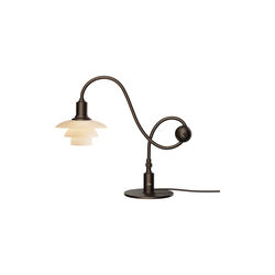 PH 1/1 Piano Table Lamp Limted Edition, dusty terracotta, Louis Poulsen