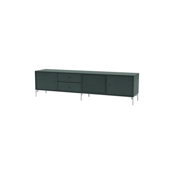 OCTAVE VIII TV-b&auml;nk, 163 black jade, Montana Furniture