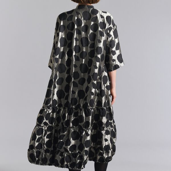 Flowerbomb lång klänning, stone/black flowerbomb, BITTE KAI RAND