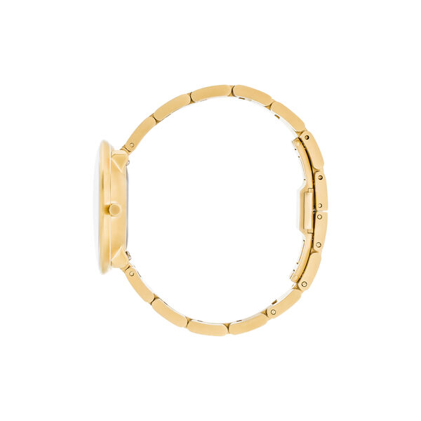 Bankers armbandsur, grey/gold, Arne Jacobsen Watches