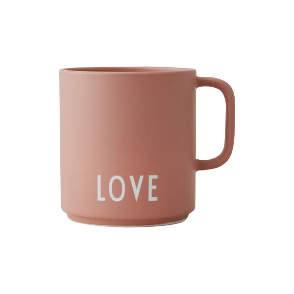LOVE Favoritkopp med handtag, Design Letters
