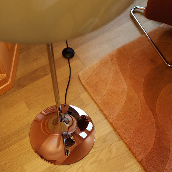 Panthella | Original | Opal Brown | Floor Lamp, Louis Poulsen