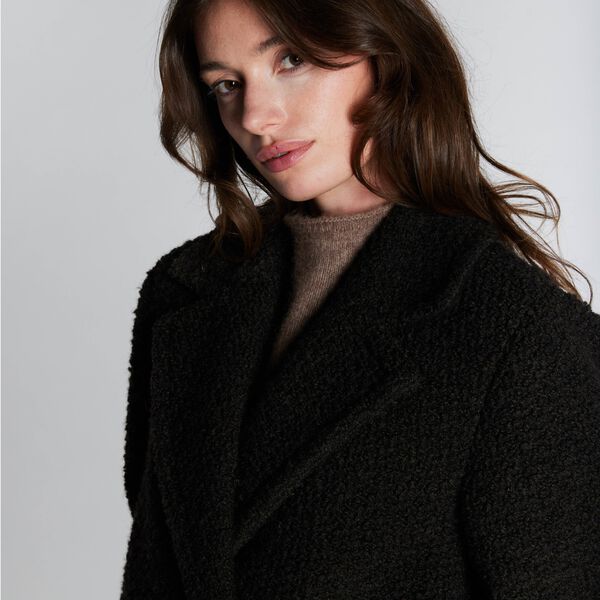 3560PBOTeddy coat, dark brown, PBO