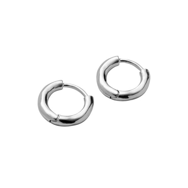 Spirit Huggies Mini, silverpl&auml;terat, Pernille Corydon Jewellery