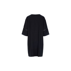 Lazy linen kl&auml;nning med paneler, black, BITTE KAI RAND