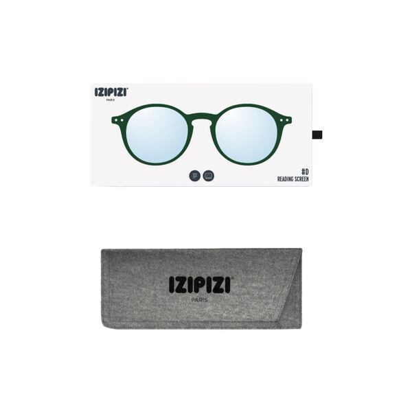 #D READING SCREEN glasögon, kaki green, IZIPIZI
