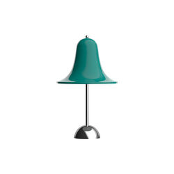 Pantop Portabel bordslampa, dark teal, Verpan