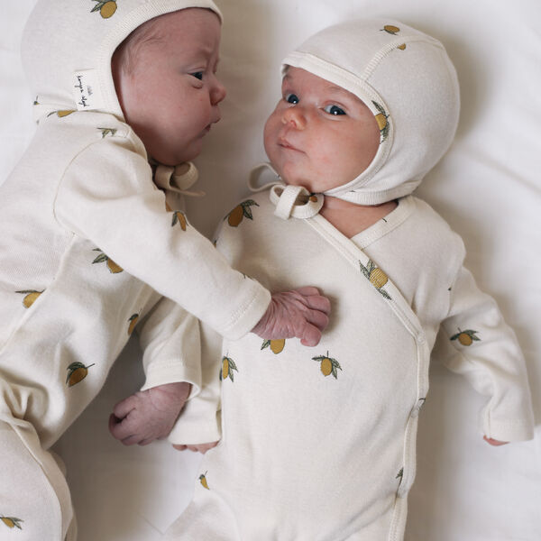 Newborn Onesie, lemon, Konges Sl&oslash;jd