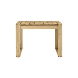 BK16 sidebord, obehandlad teak, Carl Hansen & Søn