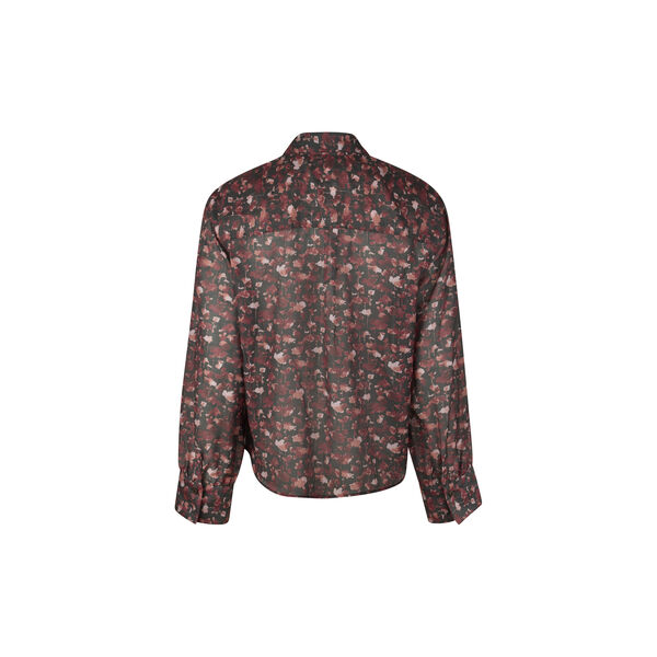 Karina Shirt, black pattern, Stenströms