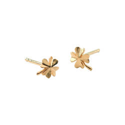 Clover örhängen, guld Clover örhängen, guld, Pernille Corydon Jewellery