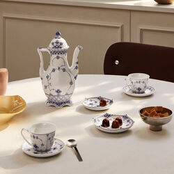 Blue Fluted Full Lace Kaffekanna 100 cl, Royal Copenhagen