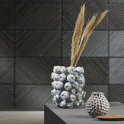 Elha vas/ytterkruka, ballad blue, Villa Collection