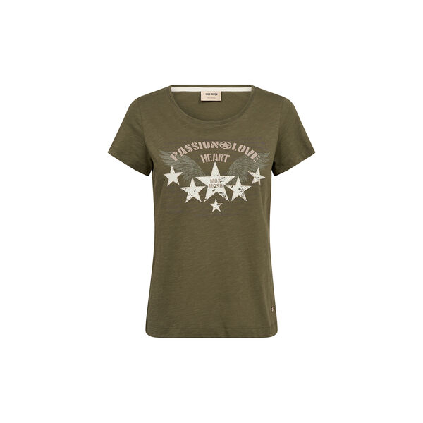MMZibba O-SS Tee, olive night, MOS MOSH