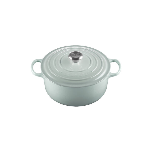 Signature gjutj&auml;rn rund gryta &Oslash; 26 cm, sea salt, Le Creuset