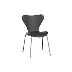 Series 7&trade; 3107 Fully Upholstered Chair, Essential black, Fritz Hansen