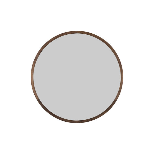 Silhouette Spegel Ø 100 cm, oljad valnöt, Fredericia Furniture