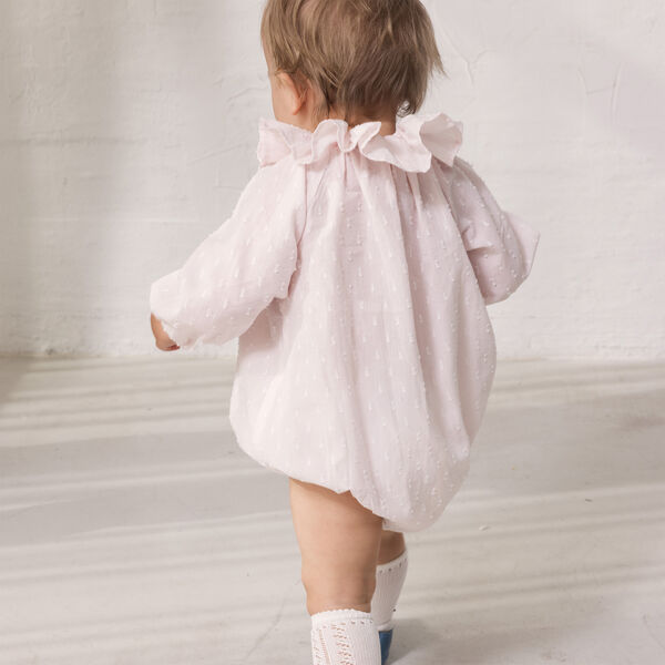 Rosetta LS Romper, rosa, MarMar Copenhagen