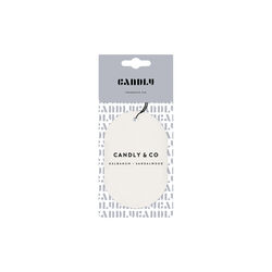 No. 6 Scented Car/Room Tag, Galbanum/Sandalwood, Candly & Co