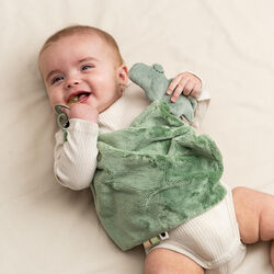 Croco Comfort Blanket, green, Done by Deer