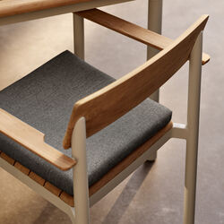 Pelagus Cushion for Chair, ash, Fritz Hansen