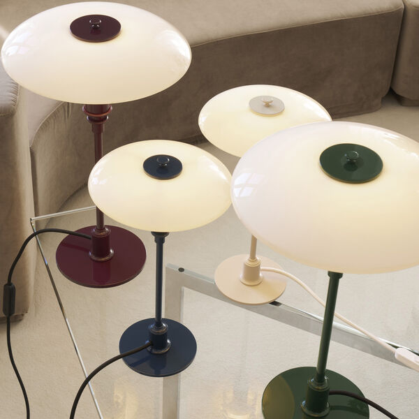 PH 3/2 Table Lamp, glossy beige, Louis Poulsen