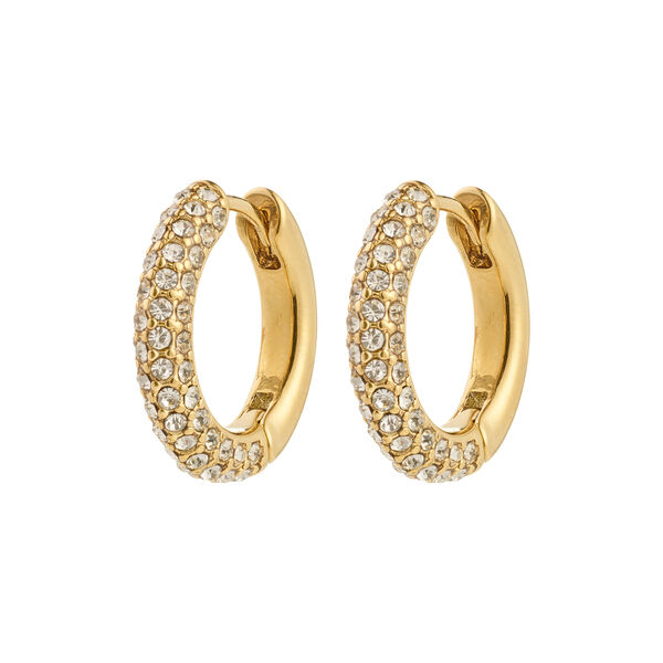 TATUM hoops Medium, guldpläterade, Pilgrim