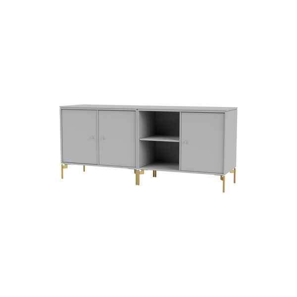 SAVE Lowboard with Brass Legs, 02 fjord, Montana Furniture
