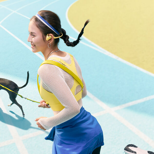 UP Open Ear Headphones, warbler yellow, Libratone