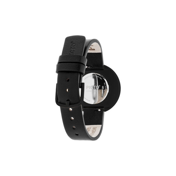 PICTO Wrist Watch, black/steel/black PICTO Wrist Watch, black/steel/black, PICTO