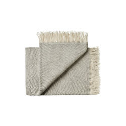 Fanø Throw, 00109 light nordic grey, Silkeborg Uldspinderi