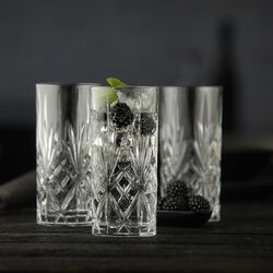 Melodia highball 6 st., Lyngby Glas
