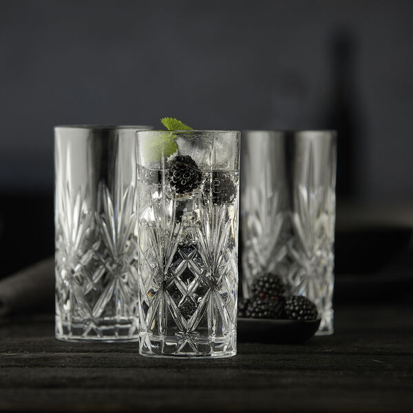 Melodia highball 6 st., Lyngby Glas