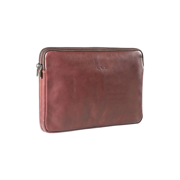 13&rdquo; Laptop Sleeve, dark brown, Tony Perotti