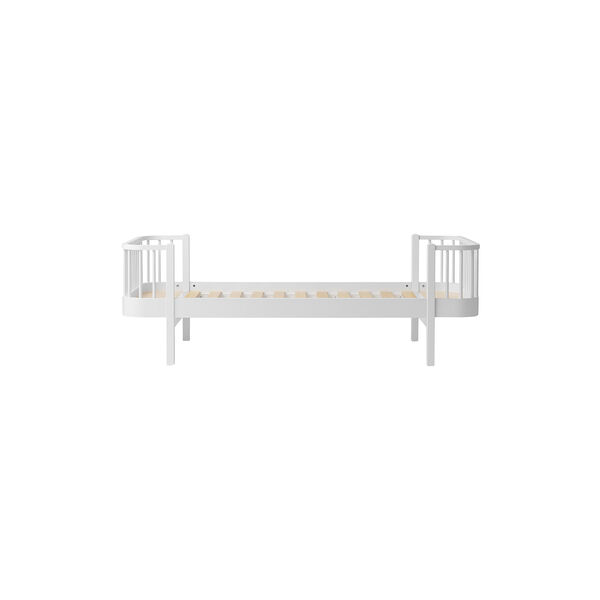 Wood Original Bed 90x200 cm, white, Oliver Furniture