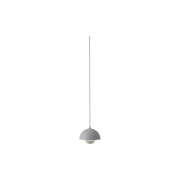Flowerpot VP10 Pendant, matt light grey, &Tradition