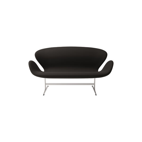 Svanen soffa™ 3321 2-sits soffa, svart Svanen soffa™ 3321 2-sits soffa, svart, Fritz Hansen