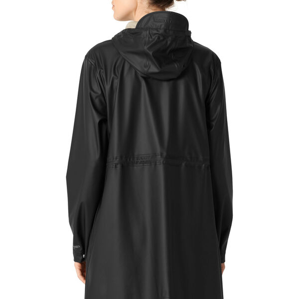 Long Parka Rain Jacket, black beauty, Ilse Jacobsen Hornbæk